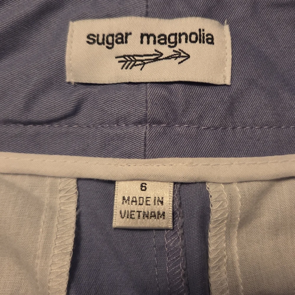 Sugar Magnolia Sky Blue Shorts NWT - Picture 6 of 10